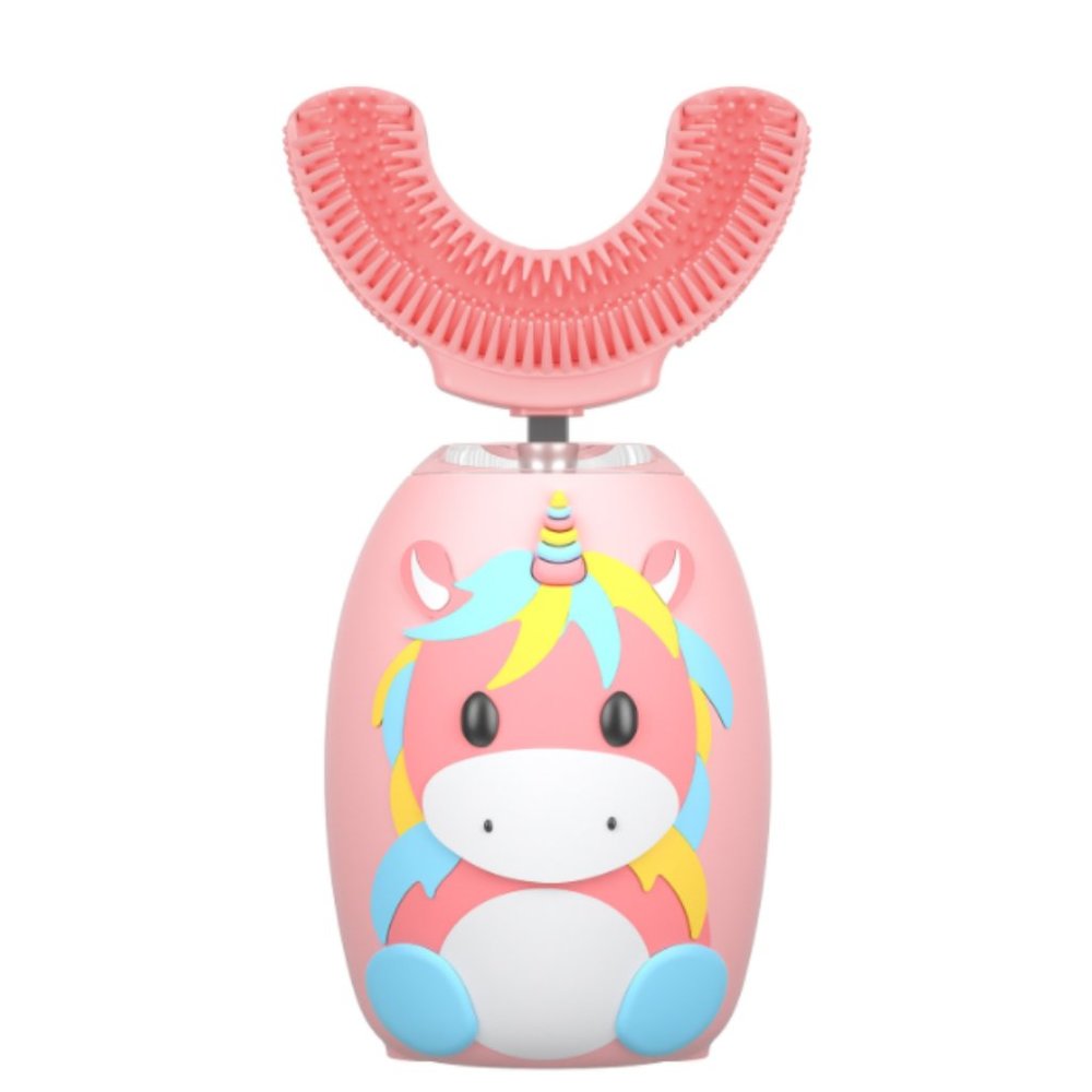 2-8 Kids Sonic Electric Toothbrush Automatic 360°